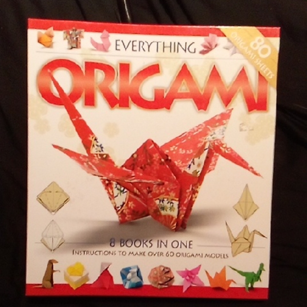 Everything Origami Art Book - Red and White